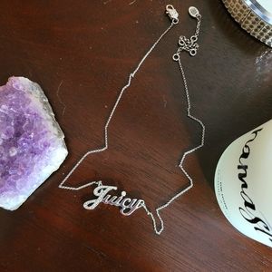 Juicy Couture Letter Necklace